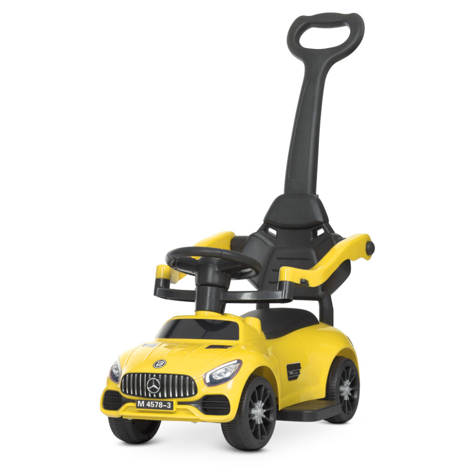 

Каталка-толокар Bambi Racer M 4578-6 Желтый музыкальный