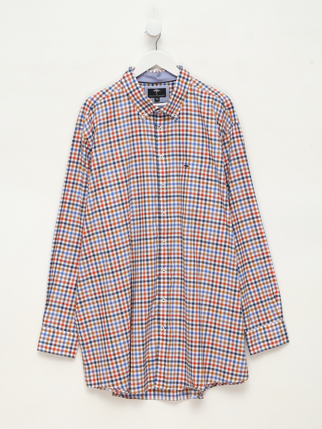 

Кэжуал рубашка в клетку Fynch Hatton 12175060 4XL Клетка