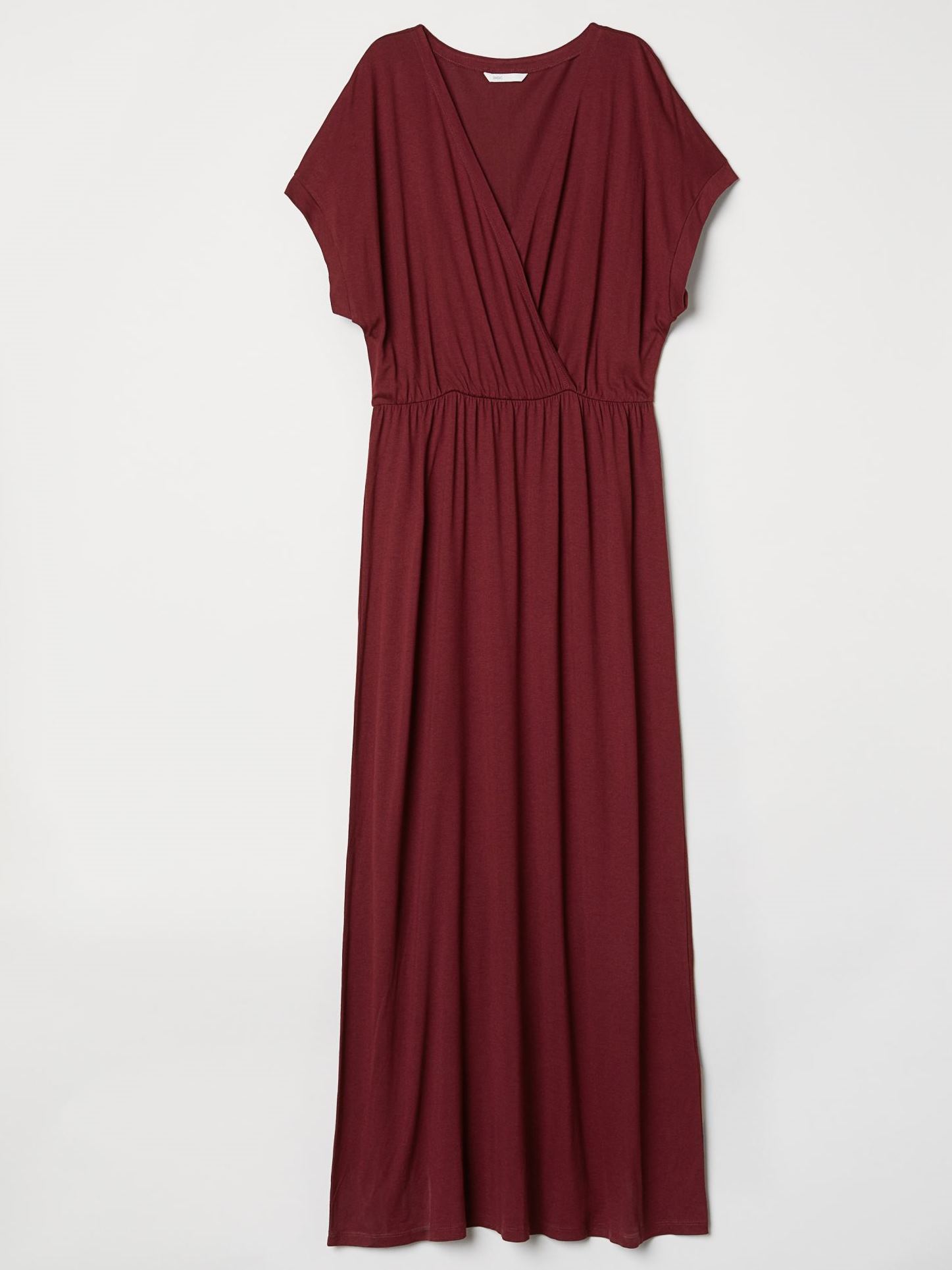 

Платье H&M 0661307  Бордовый, Платье H&M 0661307 S Бордовый