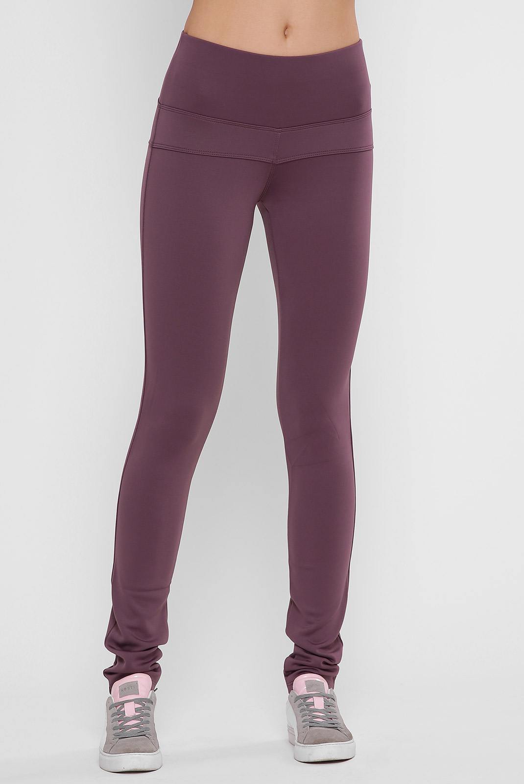 

Лосины ARTSTYLE LEGGINGS Color arrow LSN-143B (баклажановый) 42 (LSN-143B)