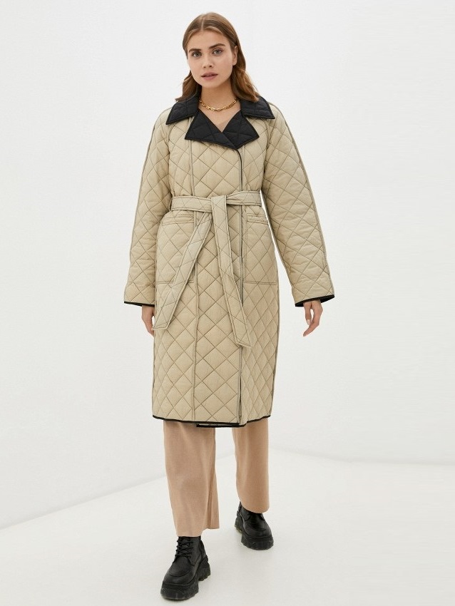 

Куртка TOPSHOP 07S17TCRM  Бежевый, Куртка TOPSHOP 07S17TCRM M Бежевый