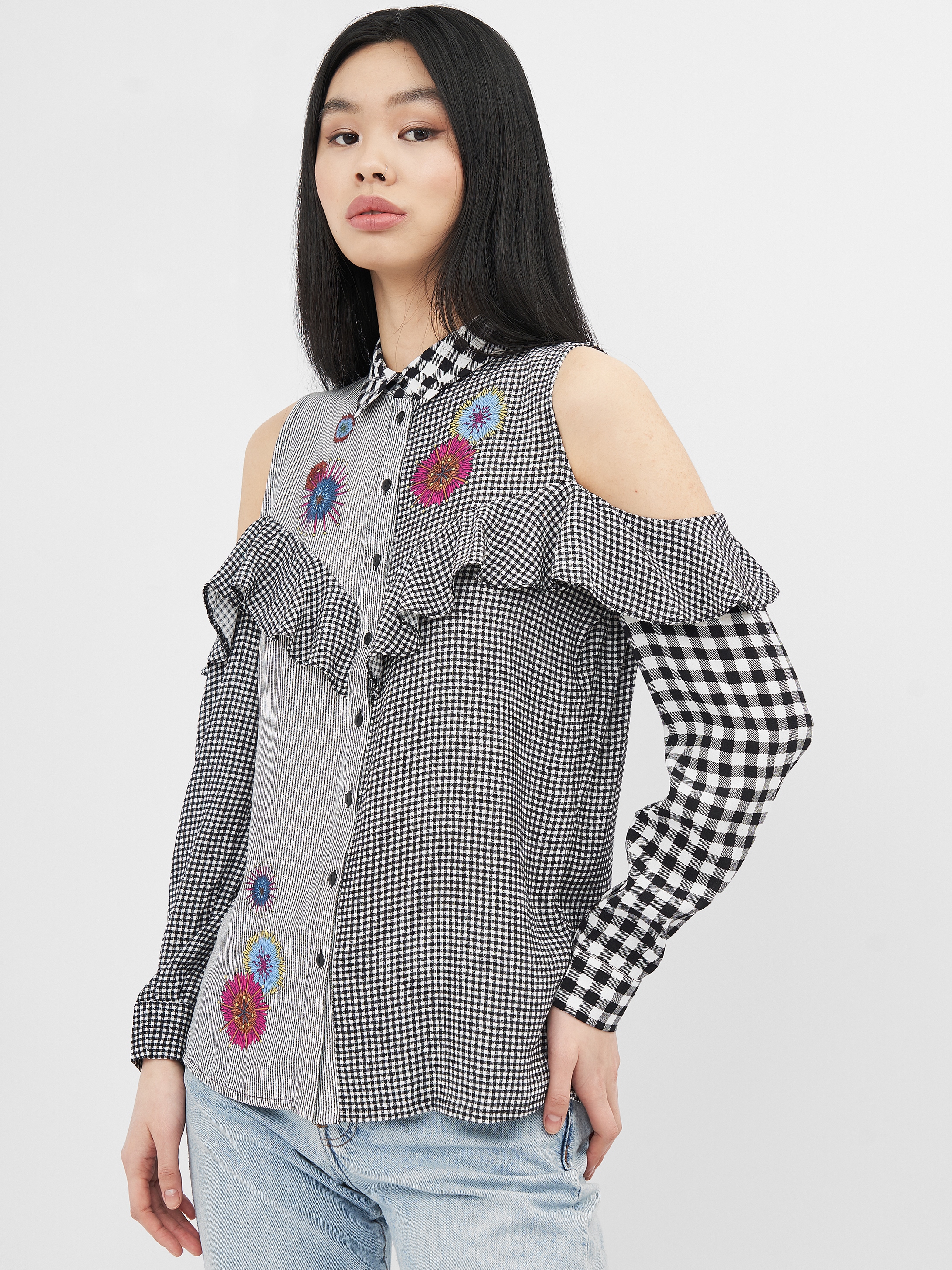 

Рубашка Desigual 17WWCWWB  Клетка, Рубашка Desigual 17WWCWWB M Клетка