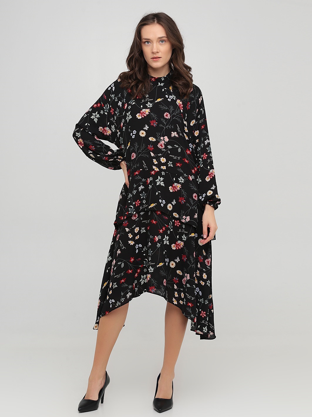 

Кэжуал платье с цветочным принтом Only 117307534  Черный, Кэжуал платье с цветочным принтом Only 117307534 S Черный