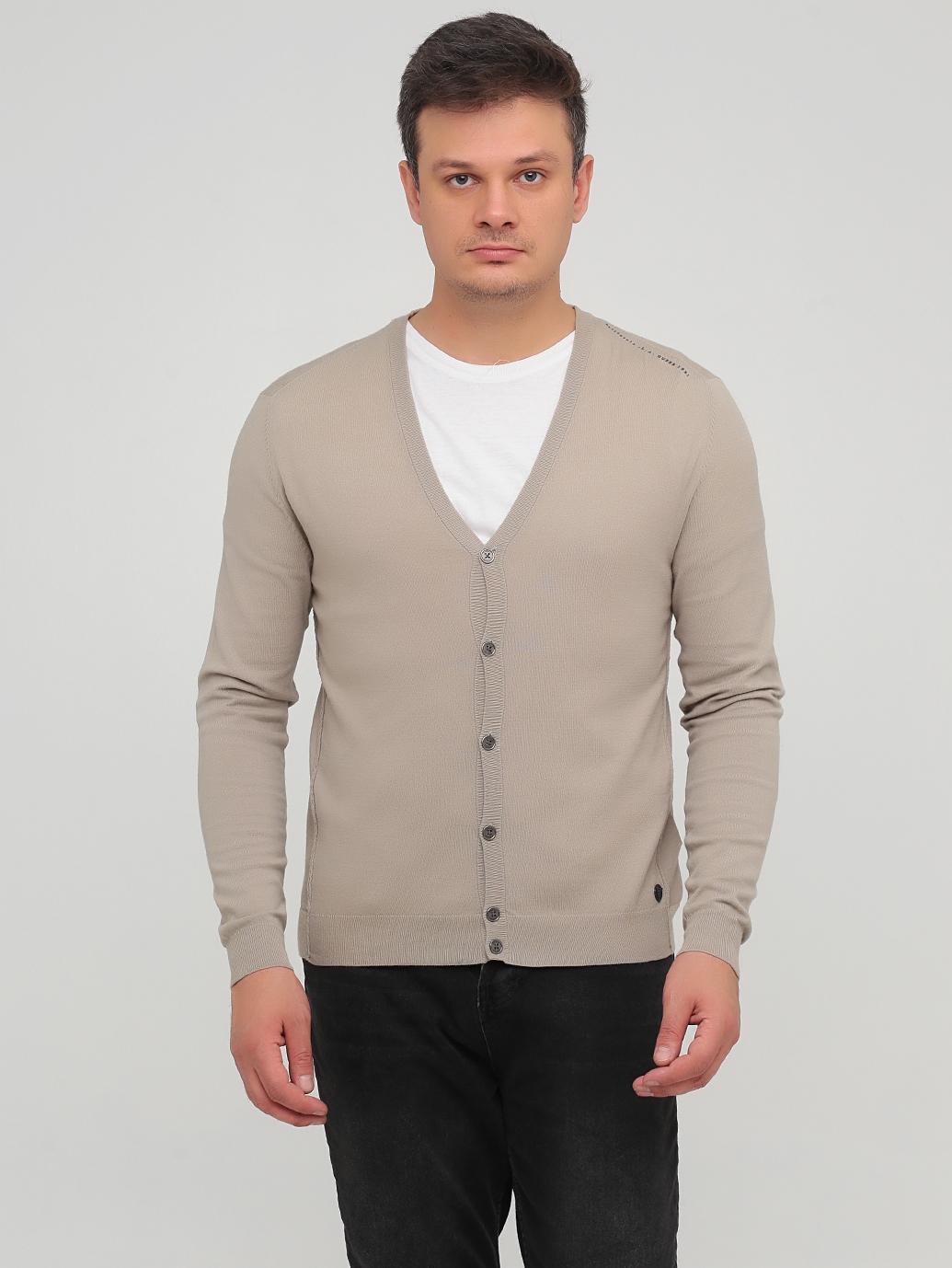 

Пуловер однотонный кэжуал Guess M33R00Z0990-D931  Бежевый, Пуловер однотонный кэжуал Guess M33R00Z0990-D931 M Бежевый