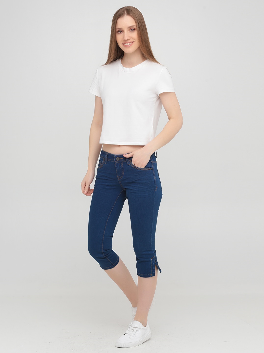 

Бриджи однотонные джинсовые Vero Moda 314135009  Синий, Бриджи однотонные джинсовые Vero Moda 314135009 XS Синий