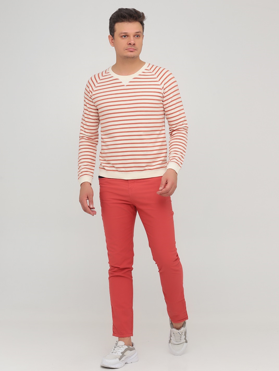 

Кэжуал демисезонные зауженные брюки Jack & Jones 215214005  Коралловый, Кэжуал демисезонные зауженные брюки Jack & Jones 215214005 L Коралловый