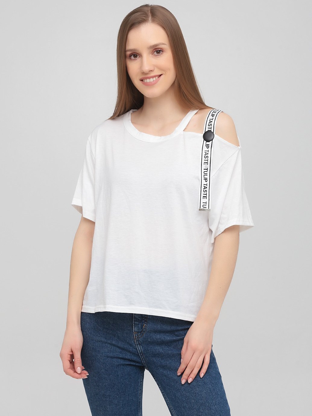

Летняя футболка Shein 100821A-1  Белый, Летняя футболка Shein 100821A-1 S Белый