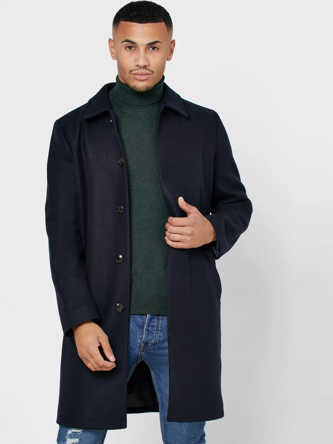 

Пальто Topman 64D01TNAV  Синий, Пальто Topman 64D01TNAV S Синий