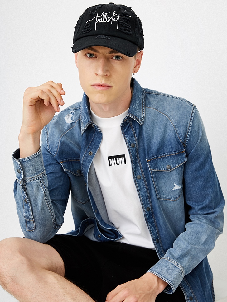 

Рубашка Jack & Jones 218305509  Синий, Рубашка Jack & Jones 218305509 XL Синий