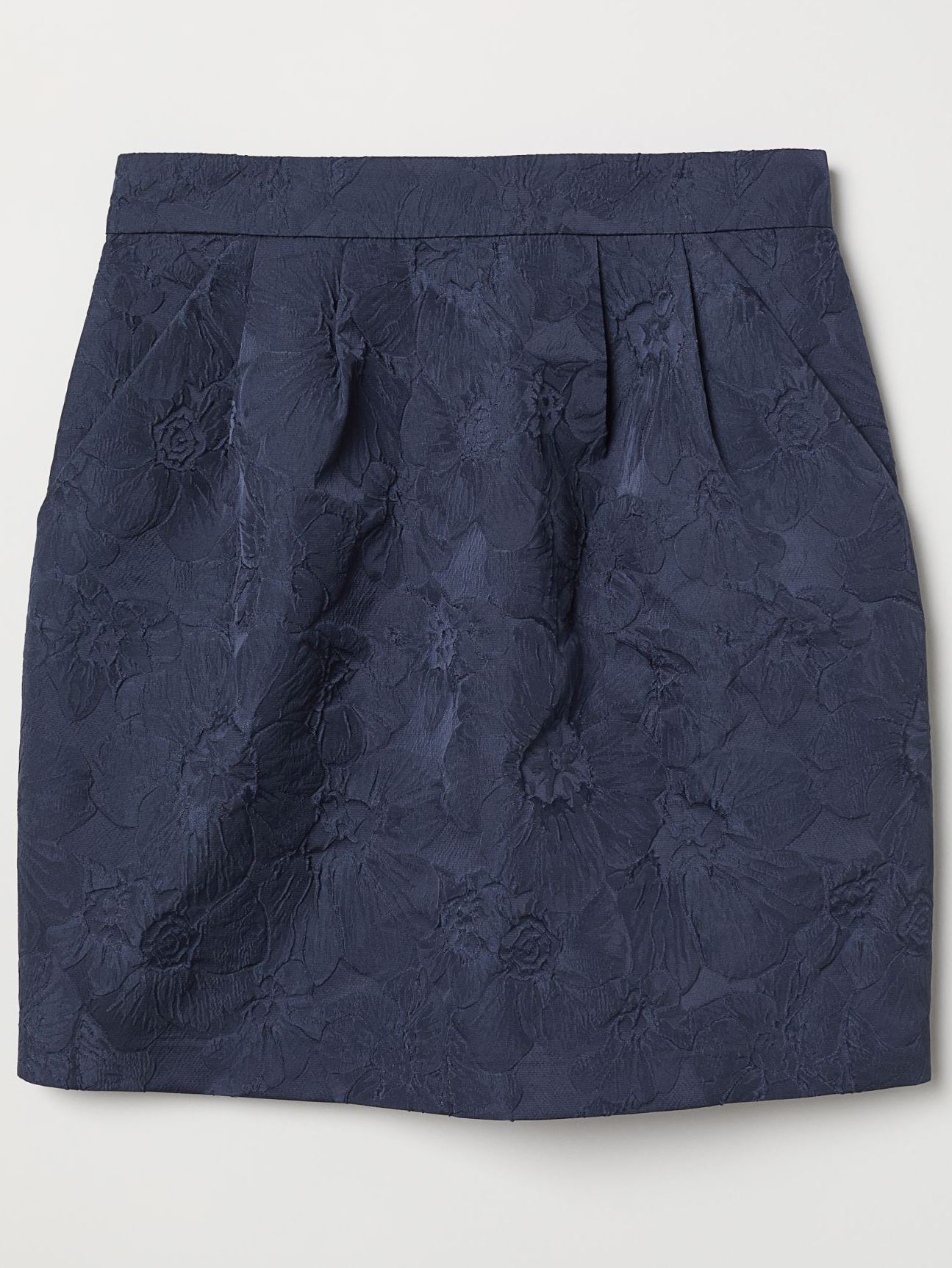

Юбка из текстурной ткани H&M 0544627  Синий, Юбка из текстурной ткани H&M 0544627 3XL Синий