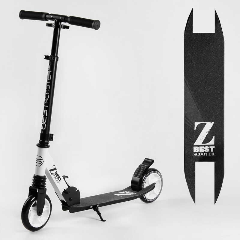 

Детский самокат двухколесный "Best Scooter" 29618 колеса PU 145мм, передний амортизатор, алюминиевый тормоз