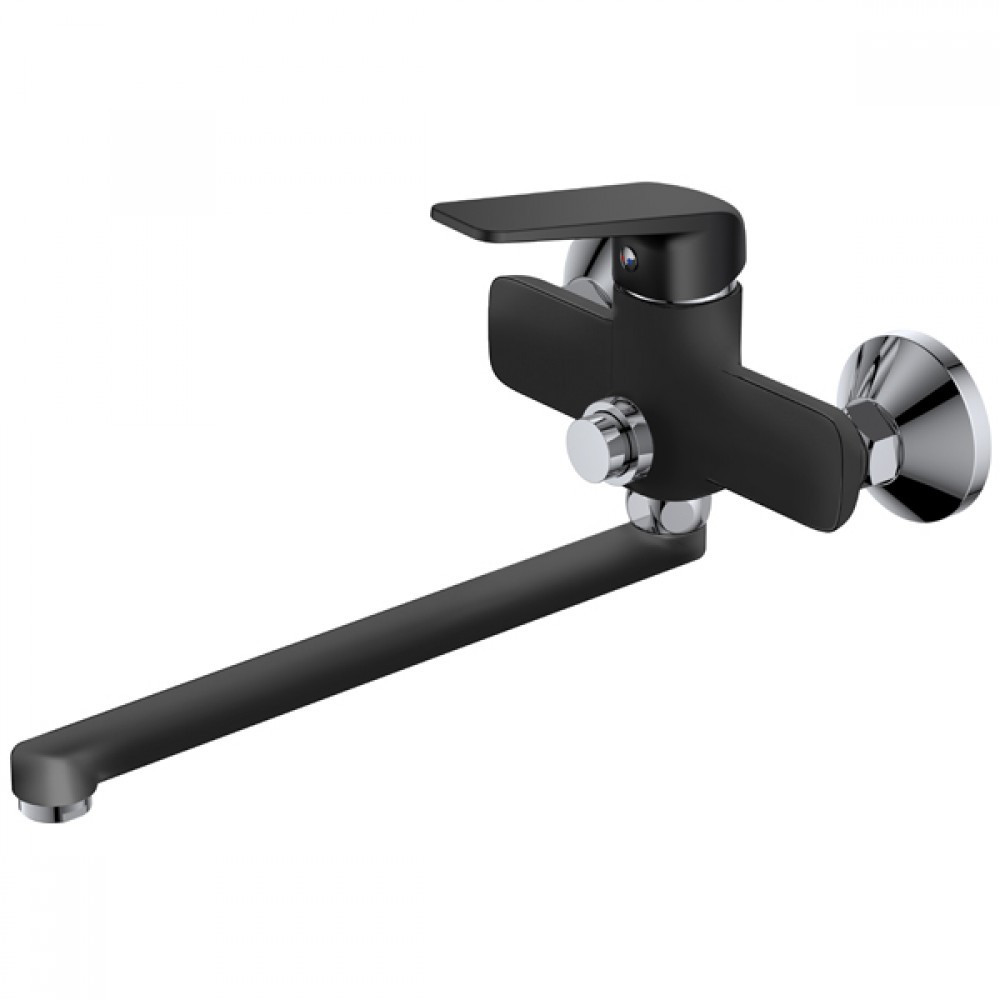 

Смеситель для ванны MIXXUS OREGON 006 BUTTON (BLACK)