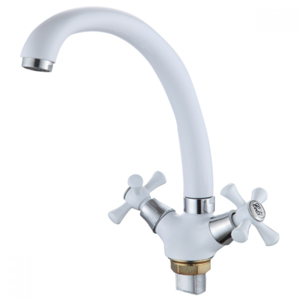 

Смеситель для кухни Mixxus OMEGA 273 WHITE (NUT)