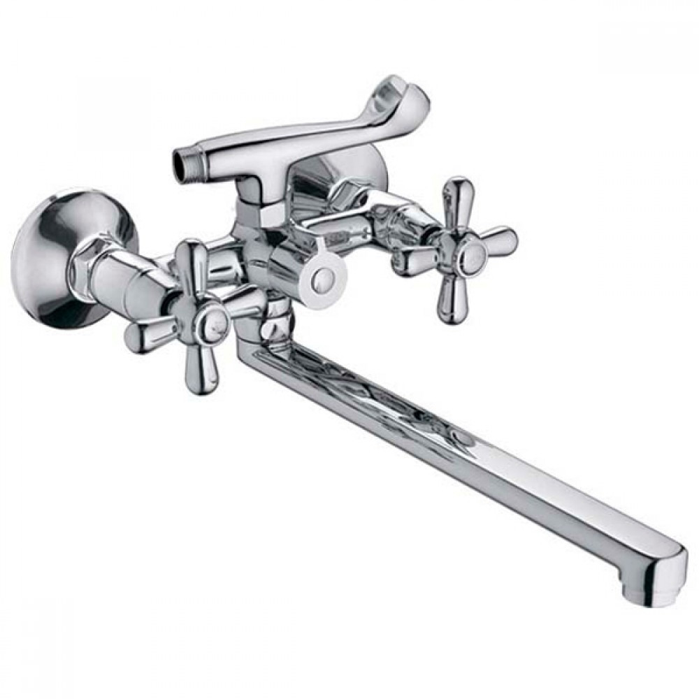

Смеситель для ванны Haiba 140 Dominox euro резина