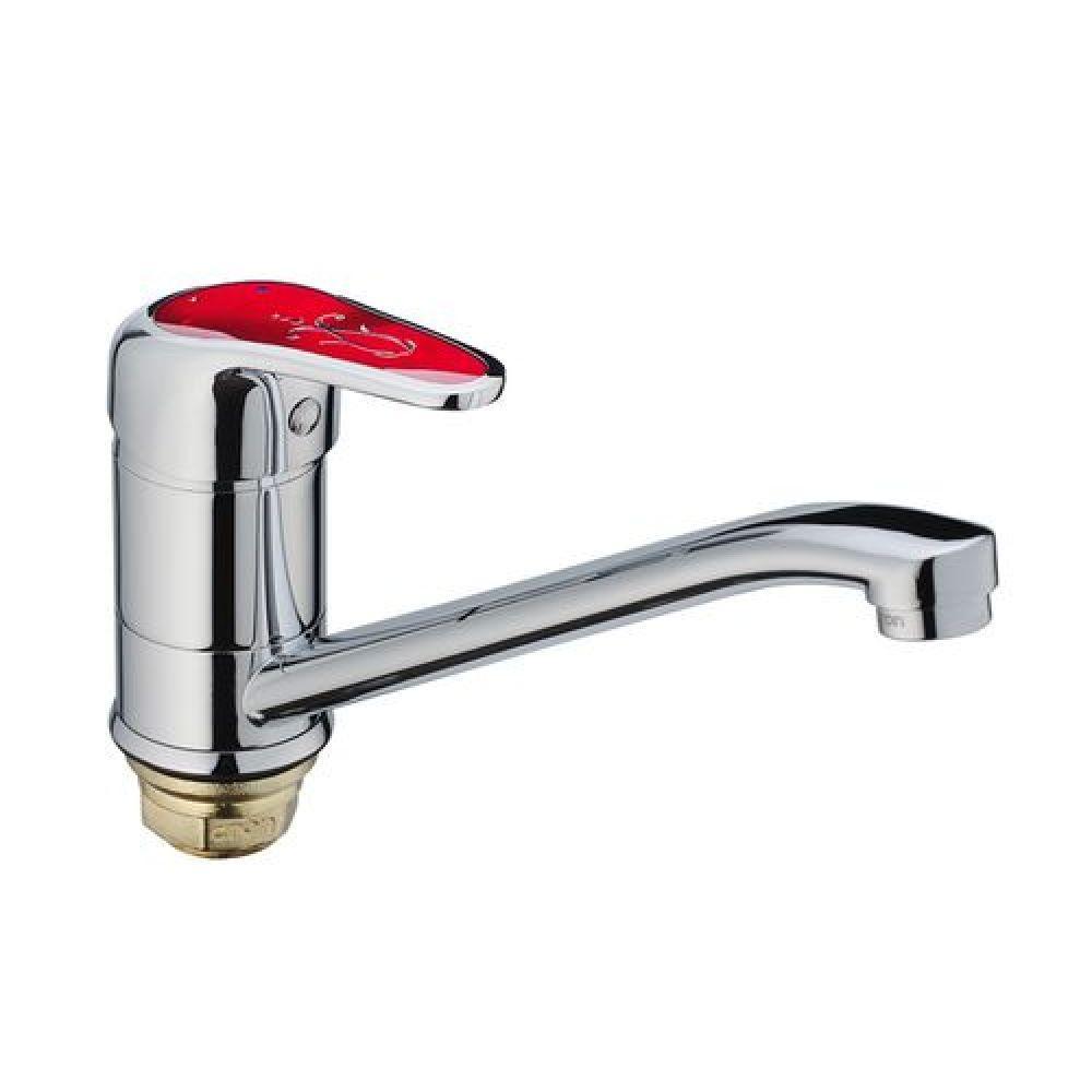 

Смеситель для кухни CRON Magic 555 елка гайка 22 см Red