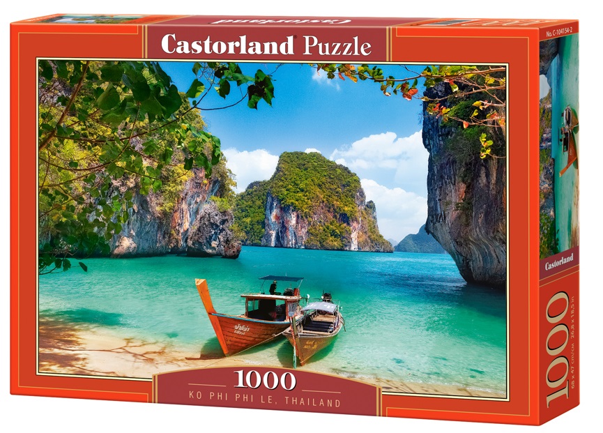 

Игрушка-Пазл Castorland пейзажи Таиланда 1000 элементов (5904438101900-3)