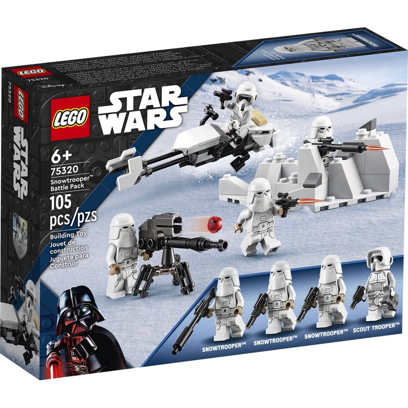 

Конструктор LEGO Star Wars™ Боевой набор Cнежный штурмовик (75320)