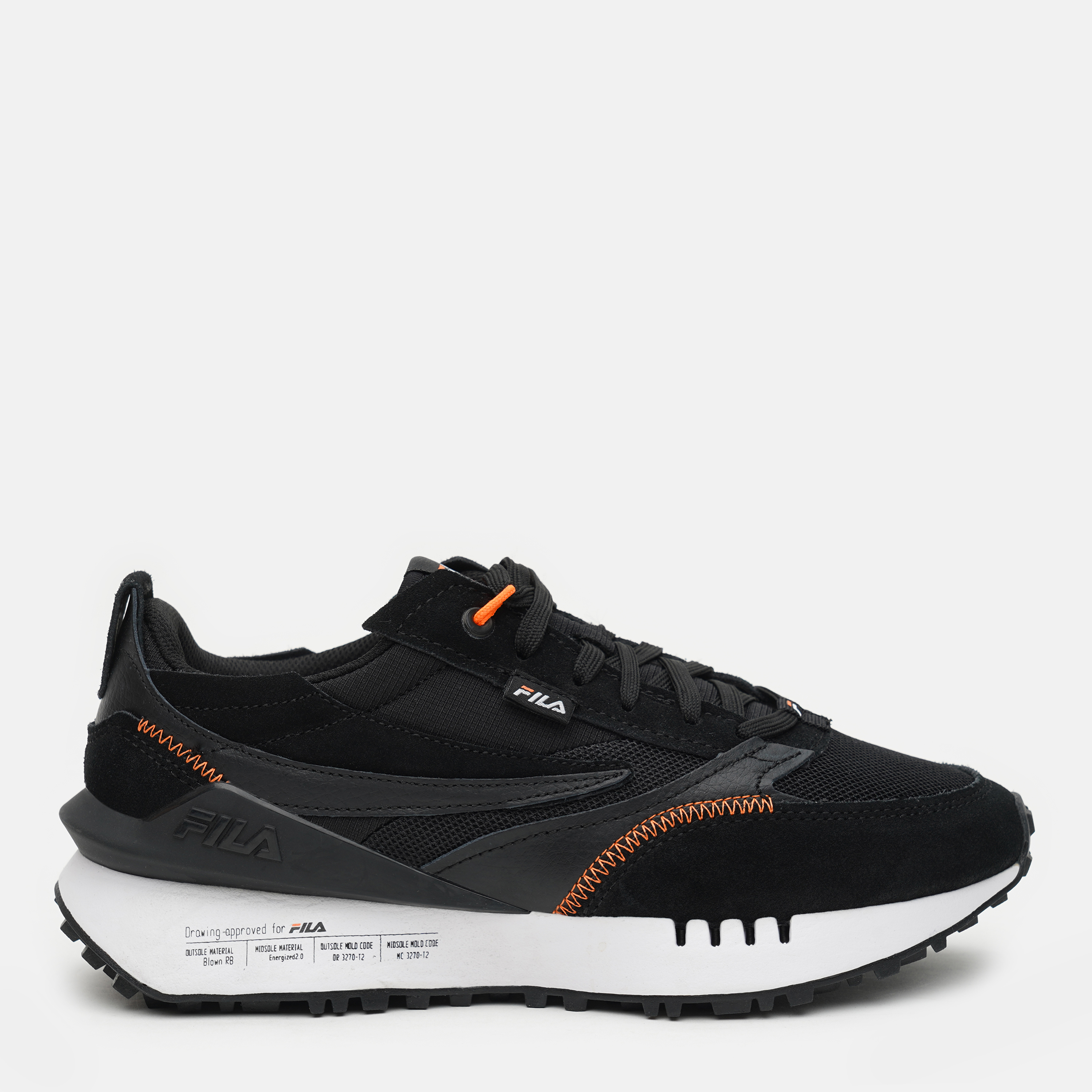 

Кроссовки Fila Renno N Generation 5CM01610-015 40 (7.5 US) Черные