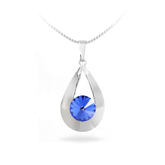 

Кулон c цепочкой KOBI LOREN со Swarovski модели 7730-1318-06-32