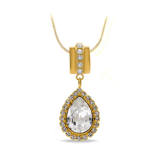 

Кулон с цепочкой KOBI HRUSKA со Swarovski модели 7430-3054-02-35