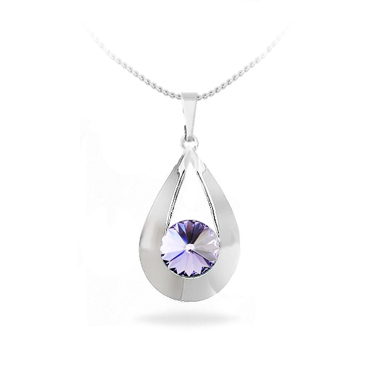

Кулон c цепочкой KOBI LOREN со Swarovski модели 7730-1318-10-32
