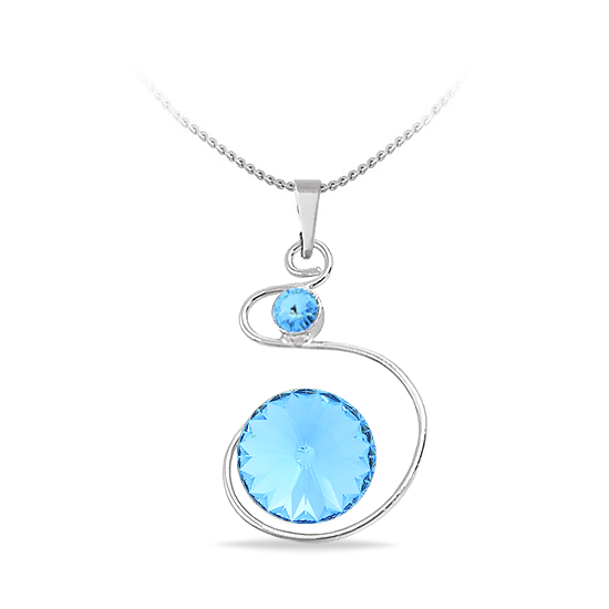 

Кулон c цепочкой KOBI FRAN со Swarovski модели 7730-1287-12-32