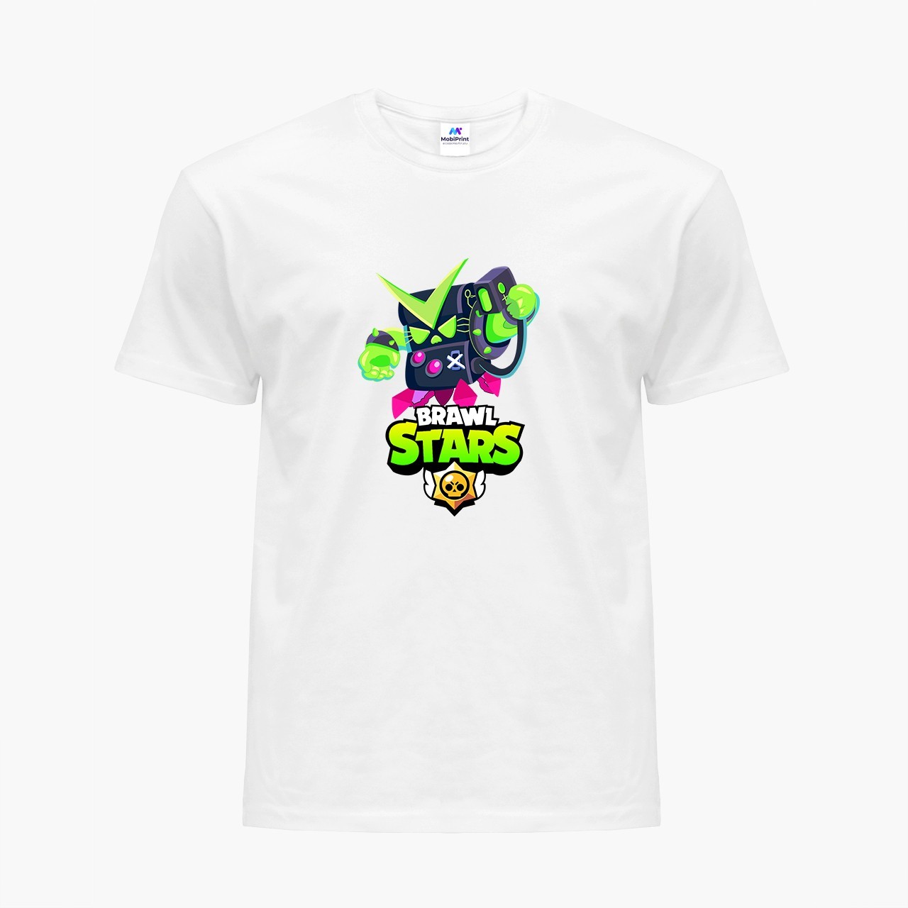 

Детская футболка Бравл Старс Вирус (Brawl Stars Virus) (9224-1058) 122-128 см Хлопок Белый