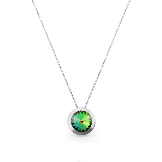 

Кулон c цепочкой KOBI DAVE 10мм со Swarovski модели 7730-1402-23-32