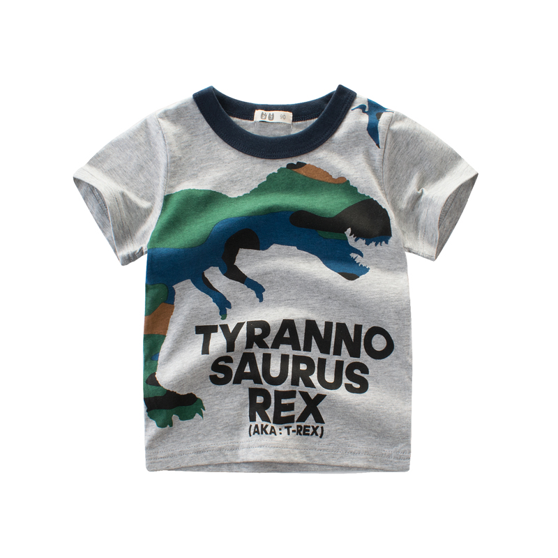 

Футболка для мальчика Saurus rex 27 KIDS (140) Серый