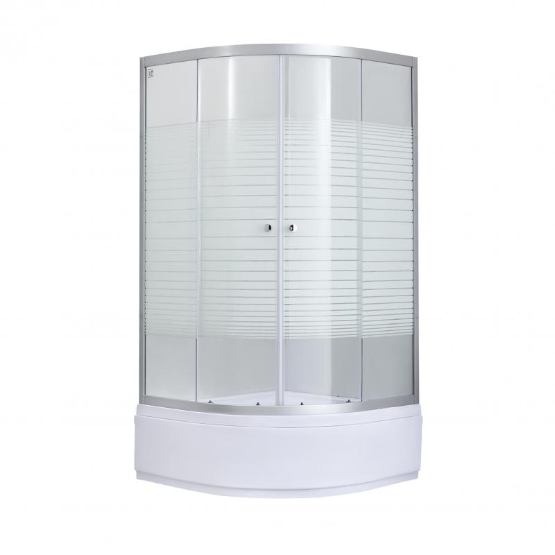

Душевая кабина Lidz Wieza SC8080.SAT.MID.L, стекло Linie 4 мм