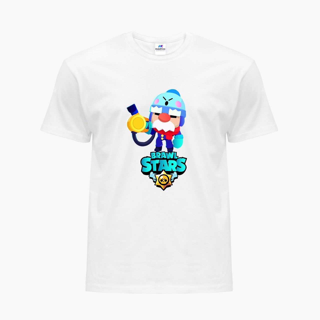

Детская футболка Бравл Старс Гейл (Brawl Stars Gale) (9224-1630) 134-140 см Хлопок Белый