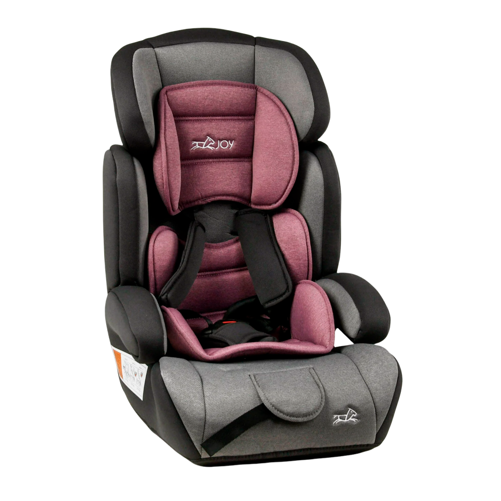 

Автокресло детское универсальное Joy 3-36 кг с розовым вкладышем