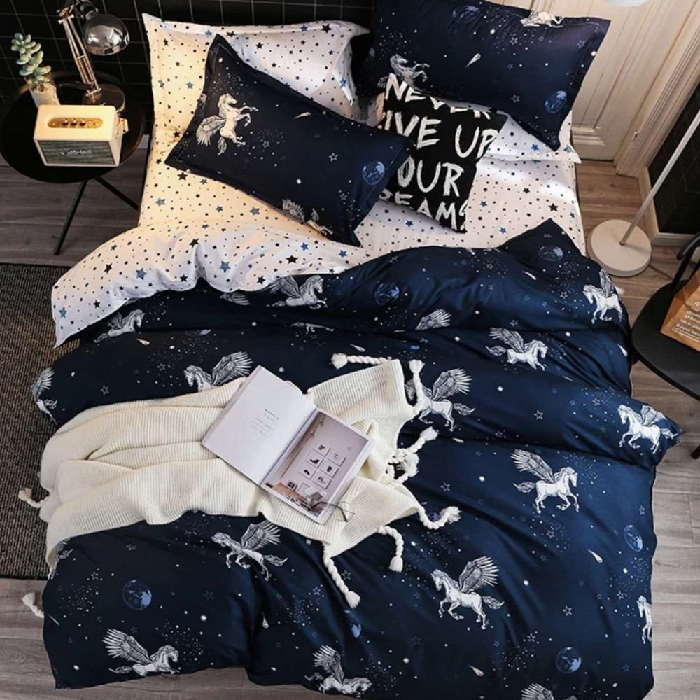 

Постельное белье двуспальное 180*220 ранфорс Sleep Well