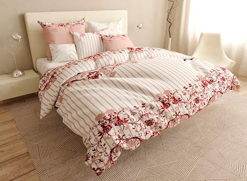 

Двуспальный комплект постельного белья на резинке 180*220 сатин Sleep Well