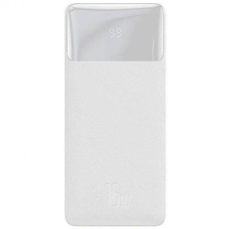 

Портативное зарядное устройство Baseus Bipow Digital Display 15W 20000mAh (PPDML-J) Белый