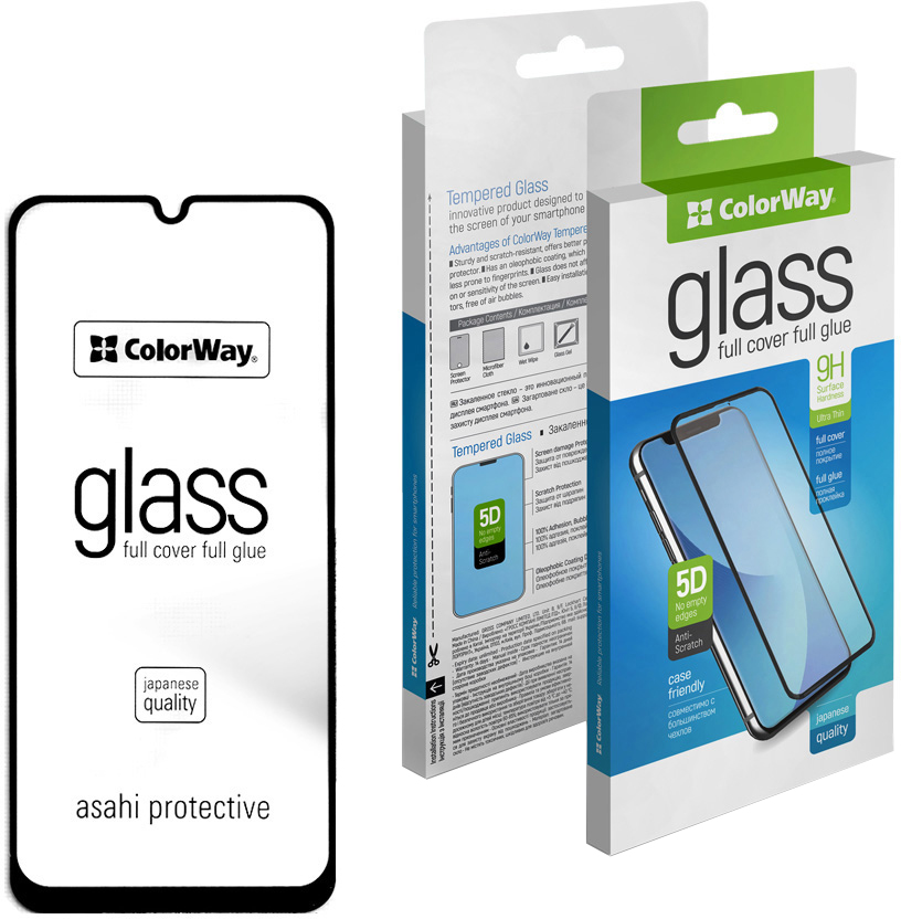 

Защитное стекло ColorWay для Samsung Galaxy M22 Black (CW-GSFGSGM225-BK)