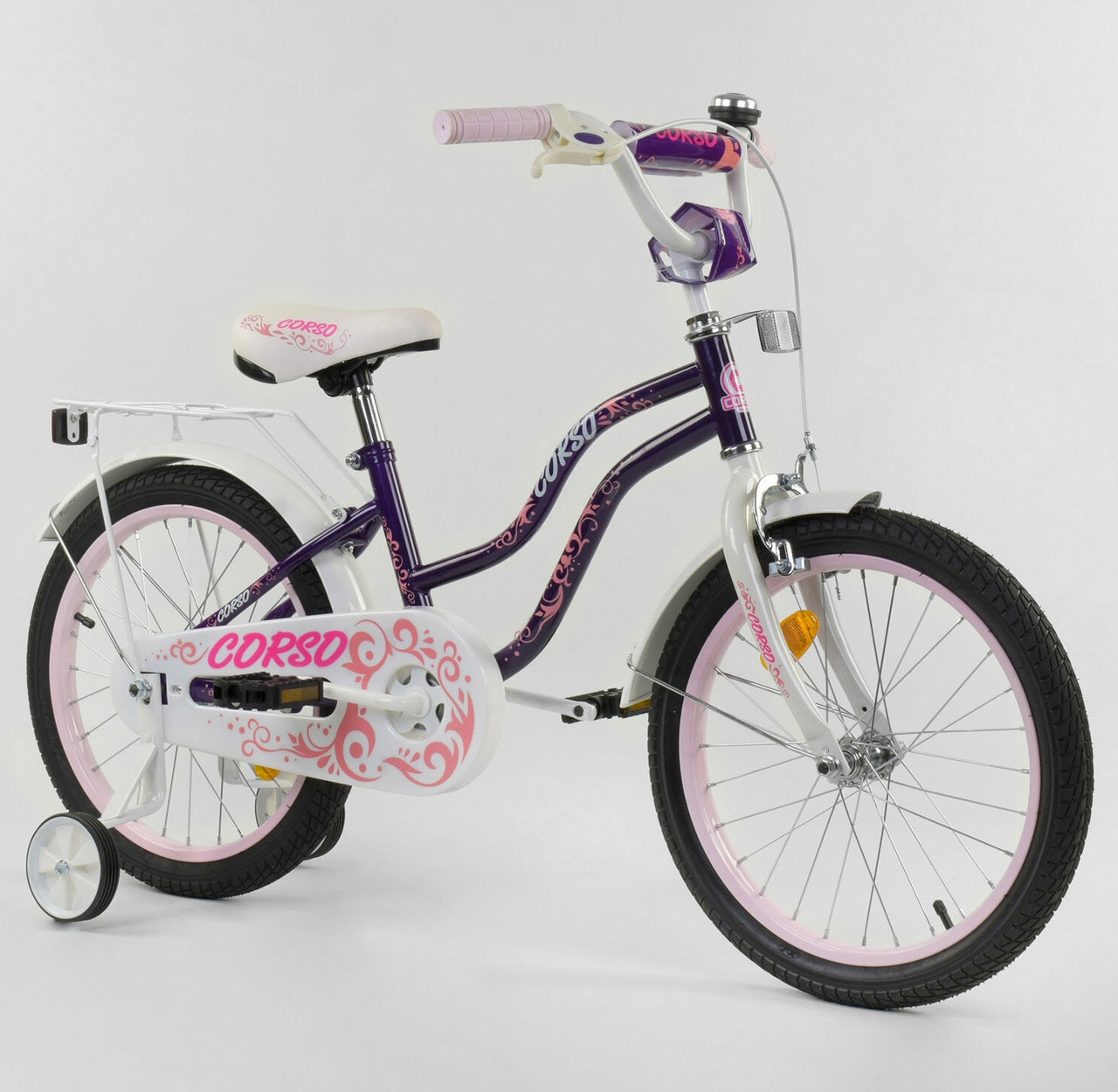 

Велосипед детский CORSO 18" фиолетовый Т-85234