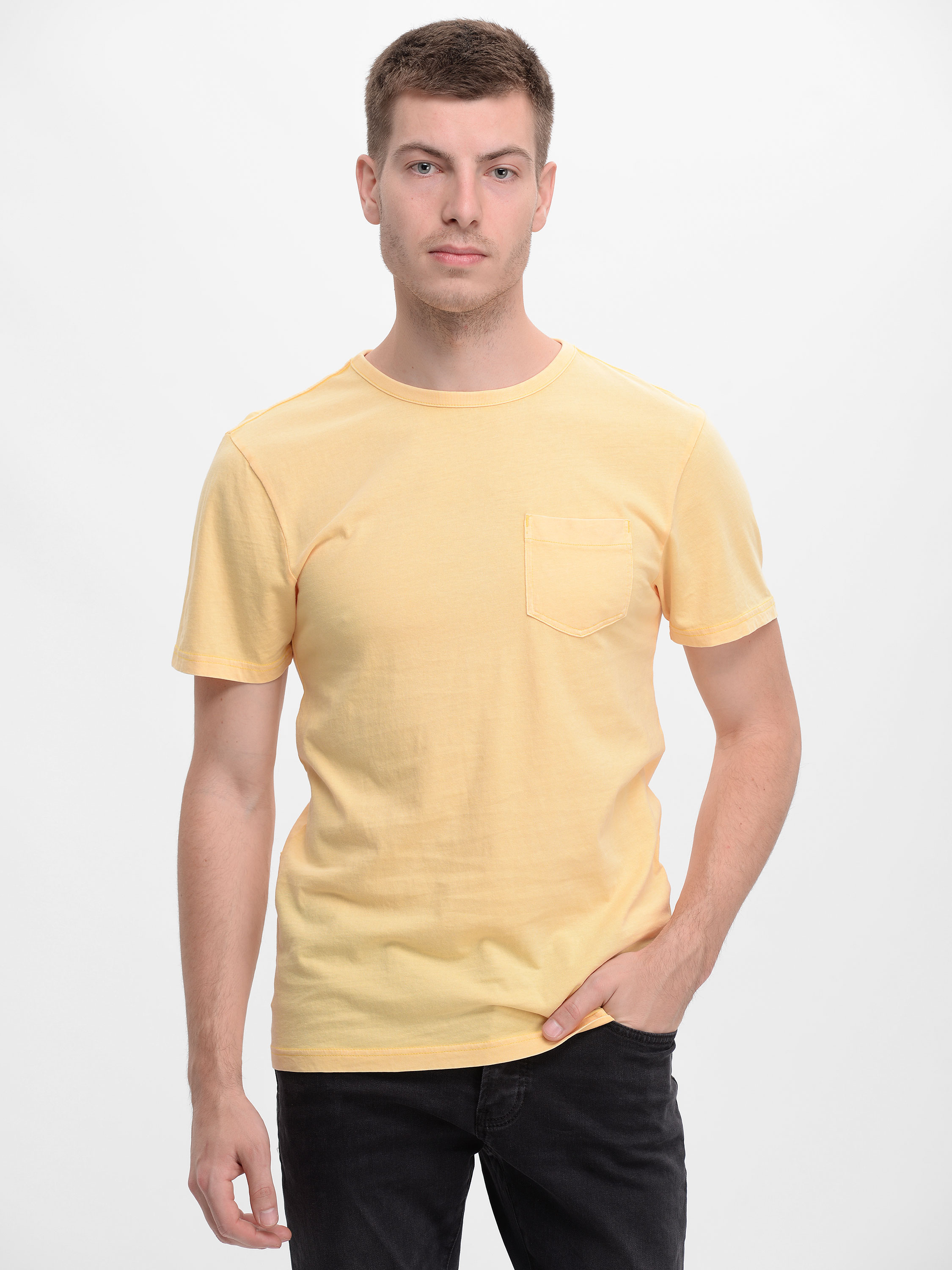 

Футболка H&M 3hm01120251  Желтая, Футболка H&M 3hm01120251 S Желтая