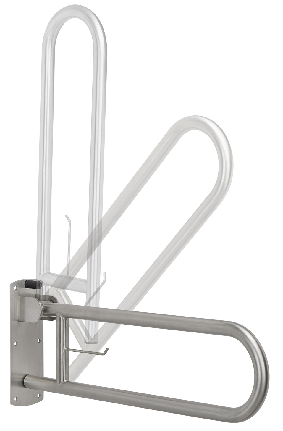 

Поручень для осіб з інвалідністю Mediclinics відкидний MEDINOX зі стопором