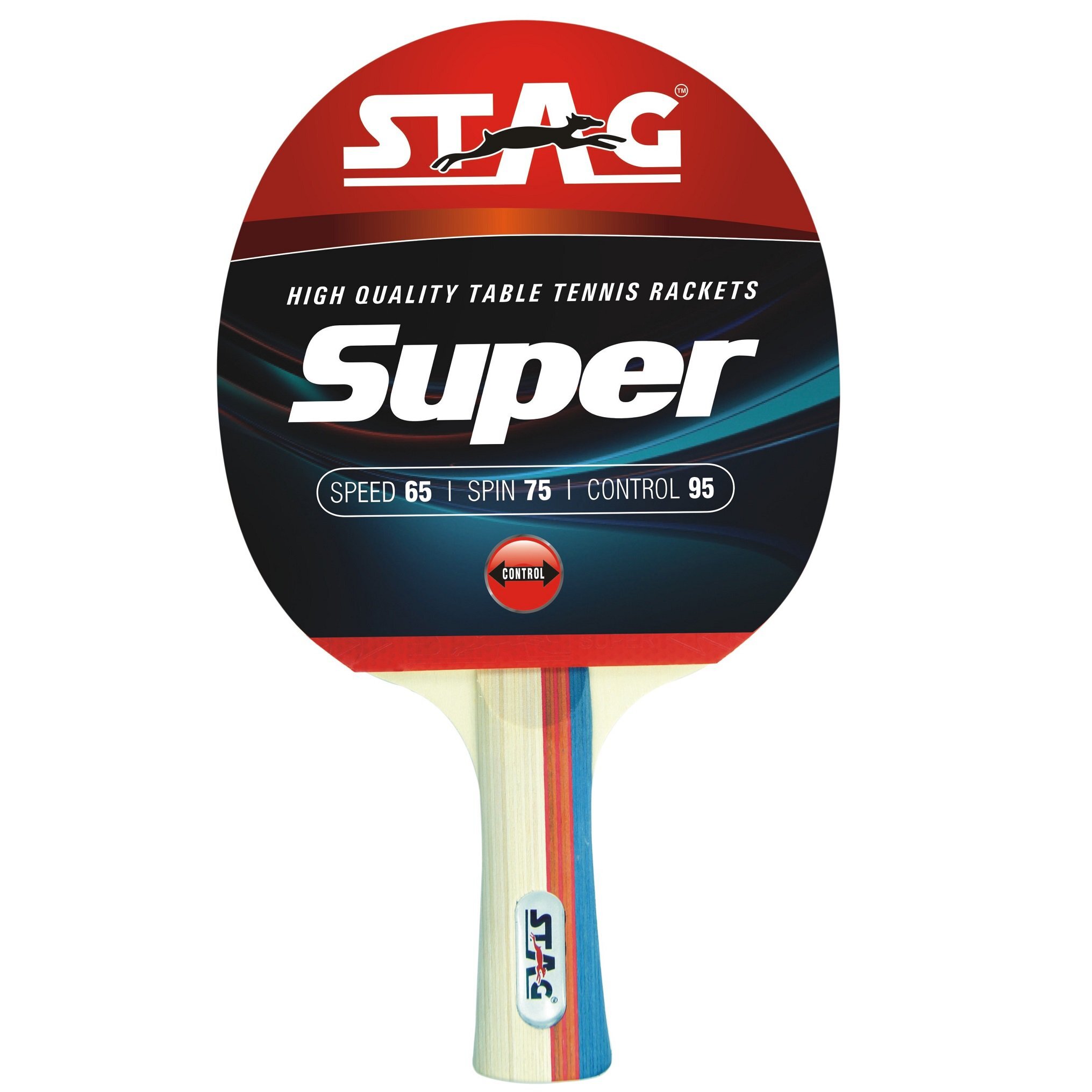 

Ракетка для настольного тенниса Stag Racket Super красный (330)