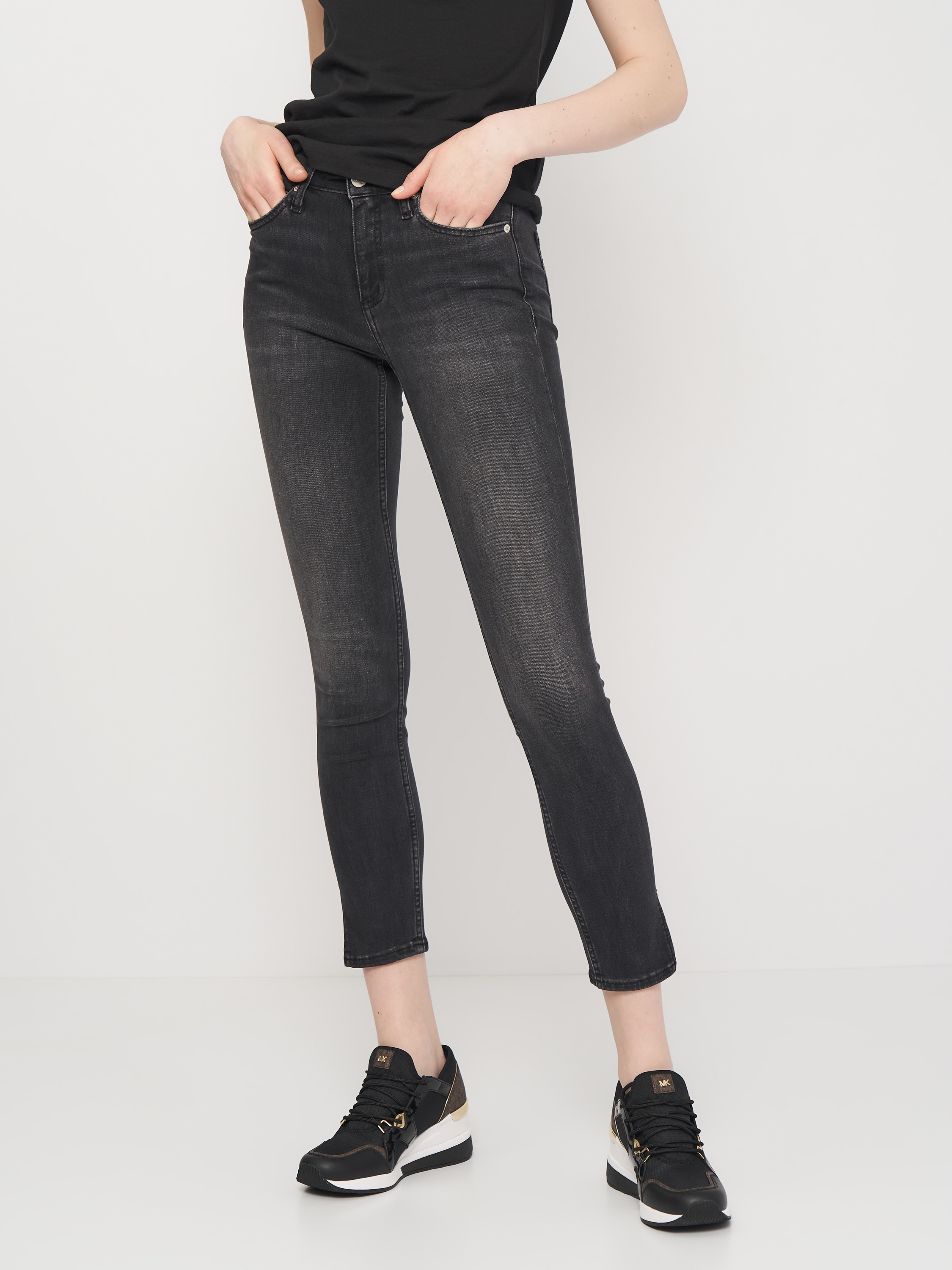 

Джинсы Calvin Klein Jeans Mid Rise Skinny Ankle J20J217883-1BY  Denim Black, Джинсы Calvin Klein Jeans Mid Rise Skinny Ankle J20J217883-1BY 28 Denim Black