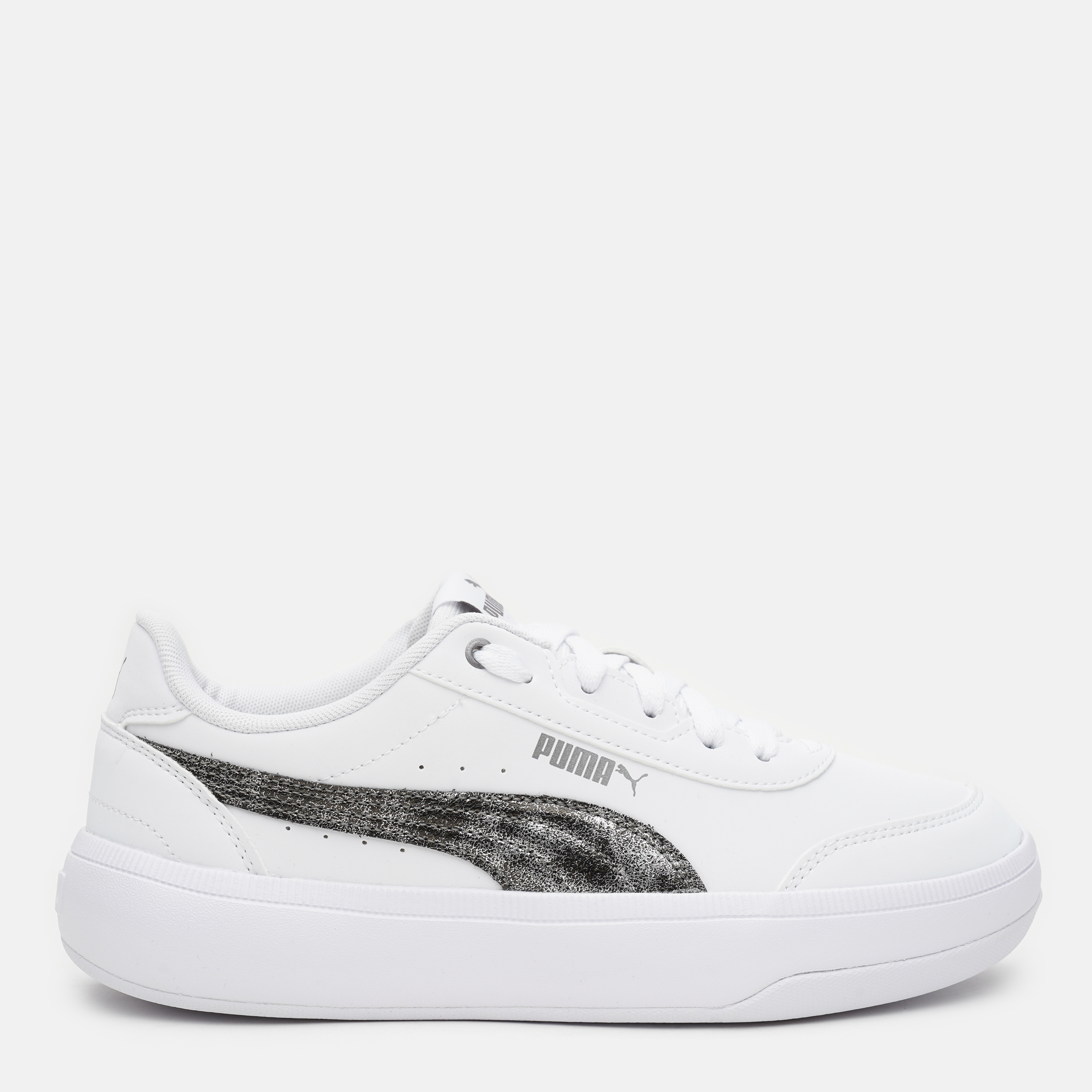 

Кеды Puma Tori Raw Metallics 38459901 36 (3.5) 22.5 см Puma White-Puma Silver