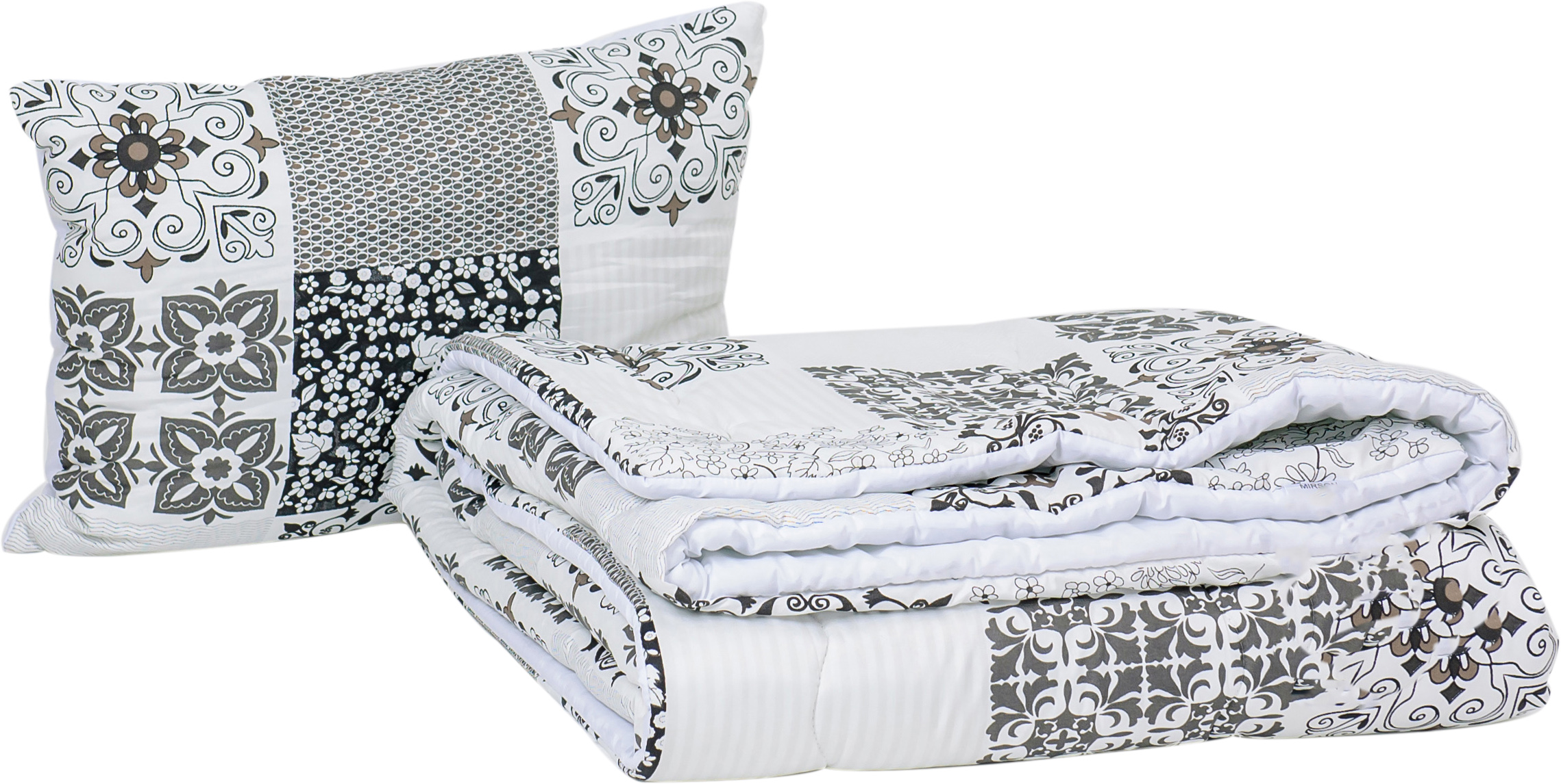 

Набор шерстяной Modern Зима №3706 Print Line Isabella (одеяло + подушка средняя) 155х215+50х70