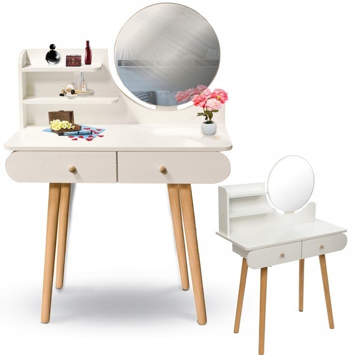 

Столик косметический JUMI SCANDI White
