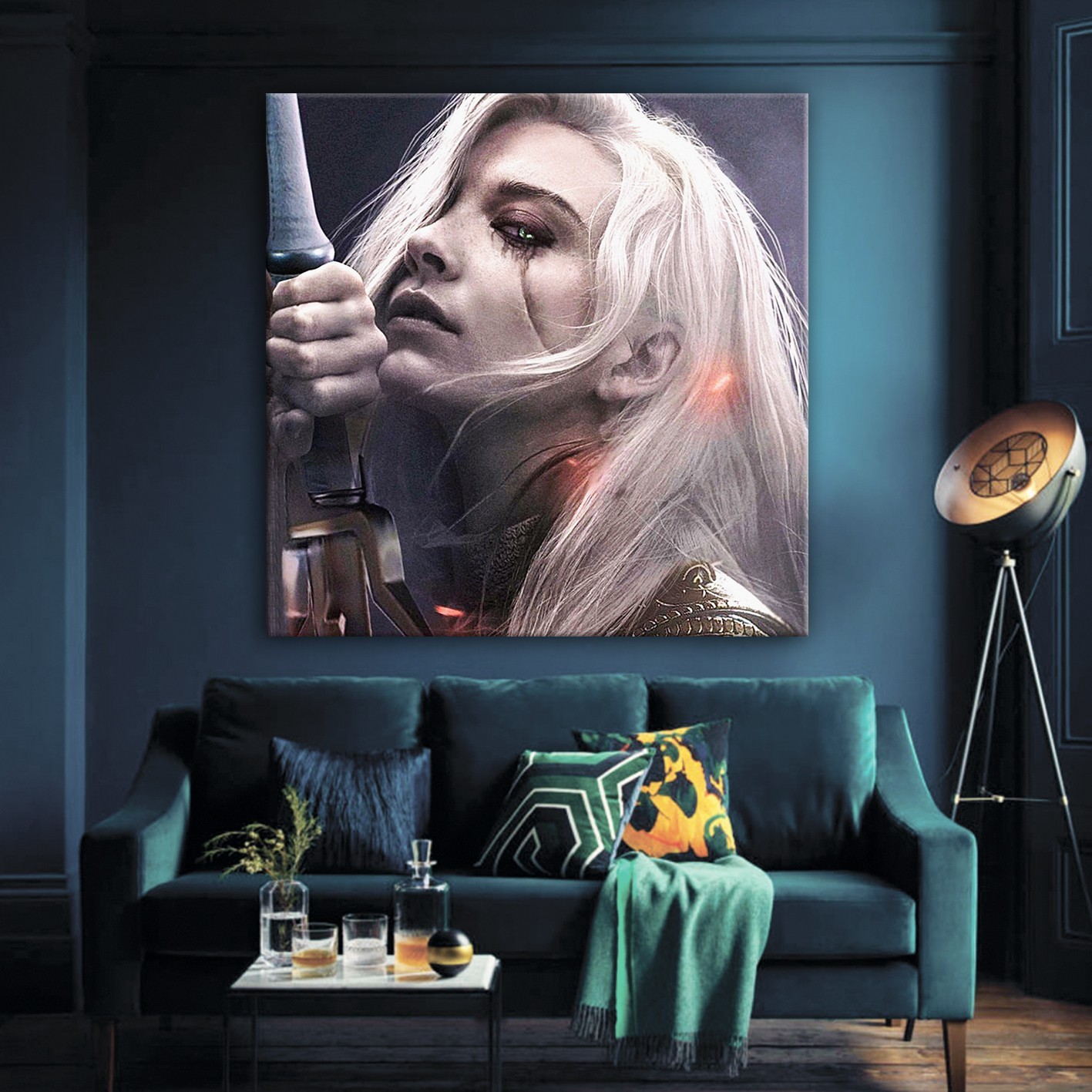 

Картина Ведьмак ,The Witcher 2 Цири 100x100 см (Код товара: idea-52)