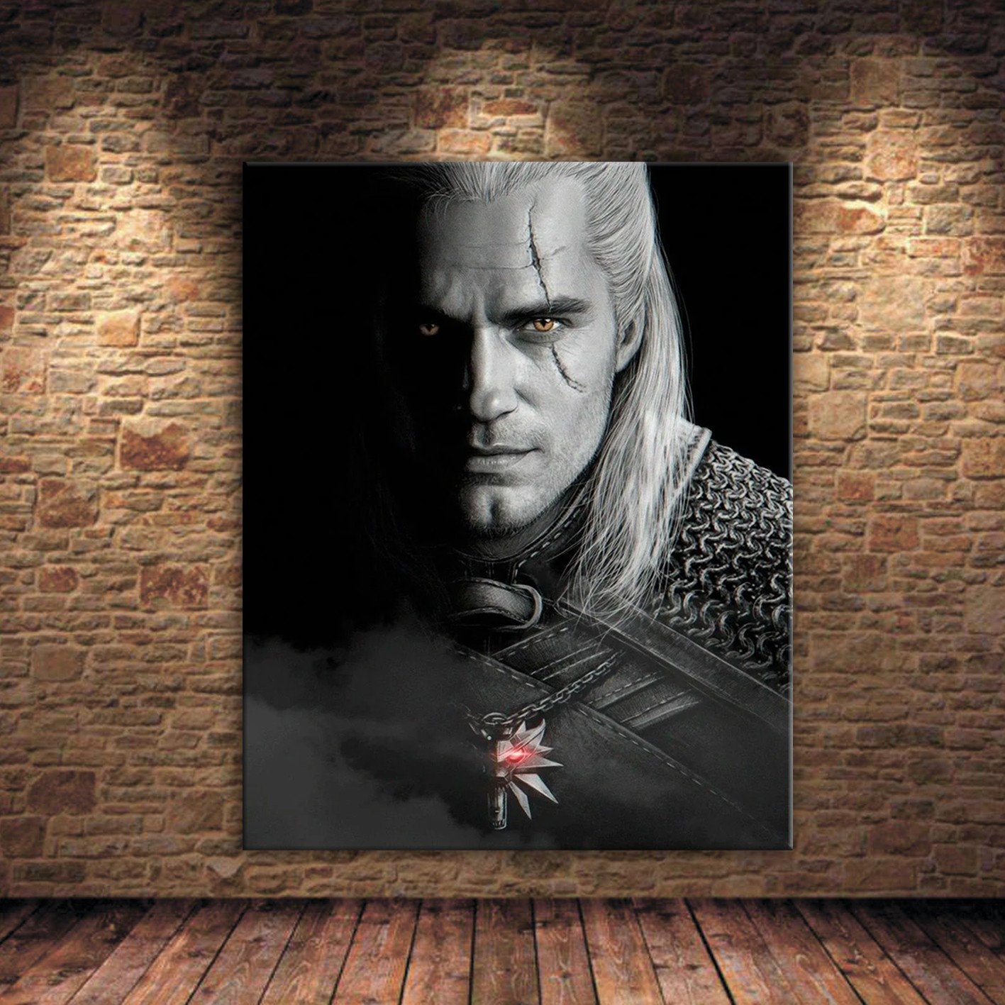 

Картина Геральт из Ривии Ведьмак 2 ,The Witcher 60x80 см (Код товара: id-051)