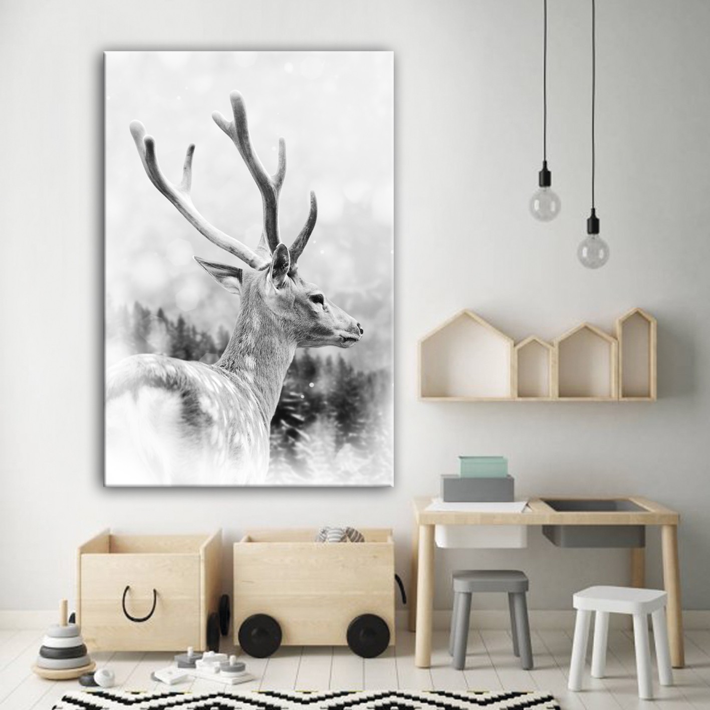 

Картина Олень 120x80 см (Код товара:id-48)