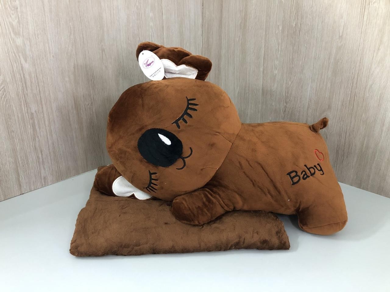 

Игрушка-Подушка с пледом 3 в 1 Коала, Мягкая игрушка Коала 3в1 плед, подушка, игрушка коричневого цвета