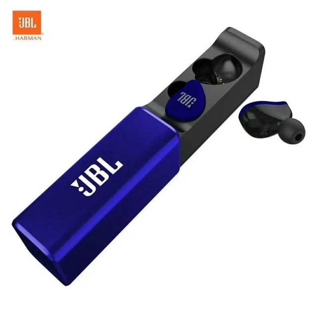 

Беспроводные вакуумные блютуз наушники с зарядным кейсом JBL Tune 290 синие