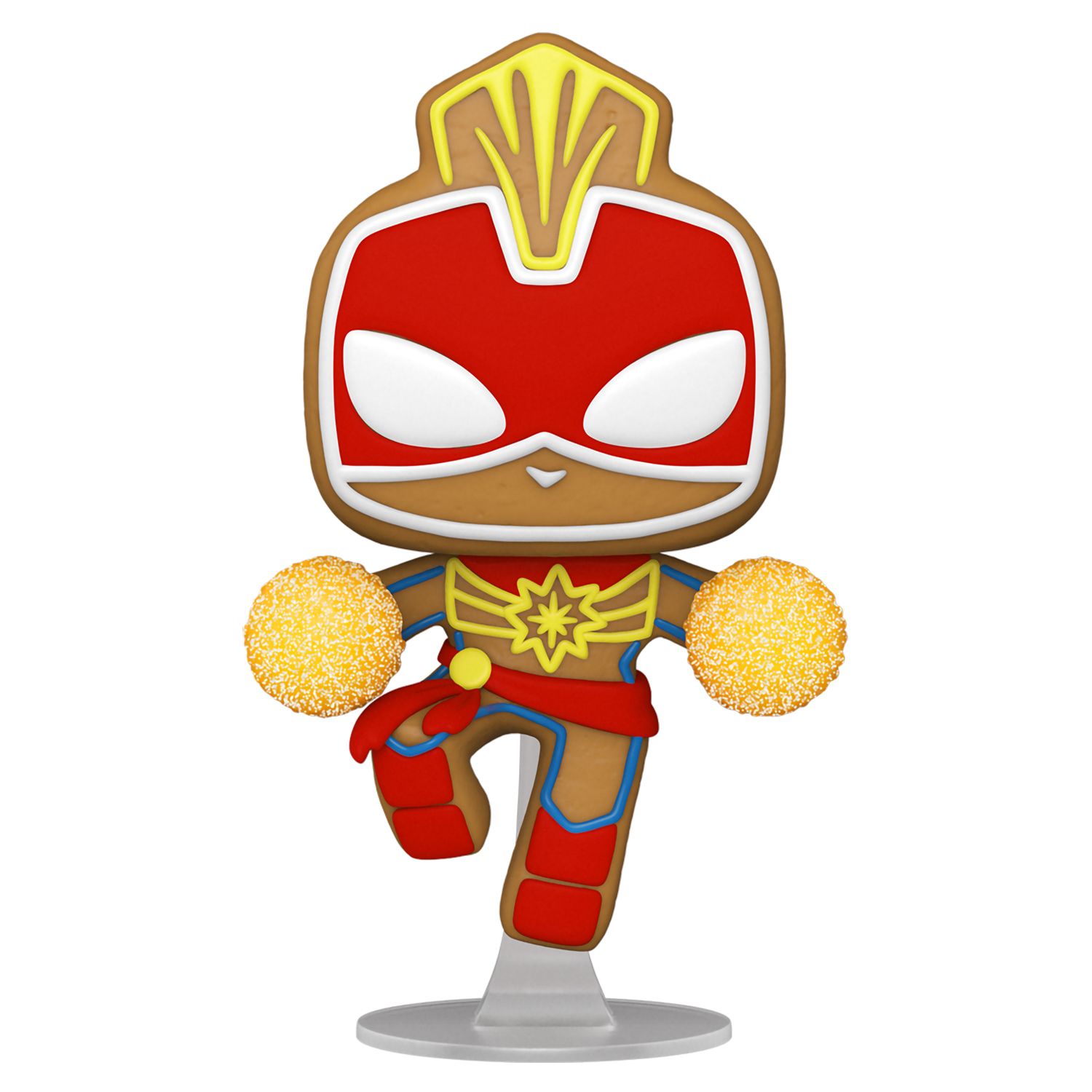 

Funko Коллекционная фигурка Funko POP! Bobble Marvel Holiday Gingerbread Captain Marvel 50661